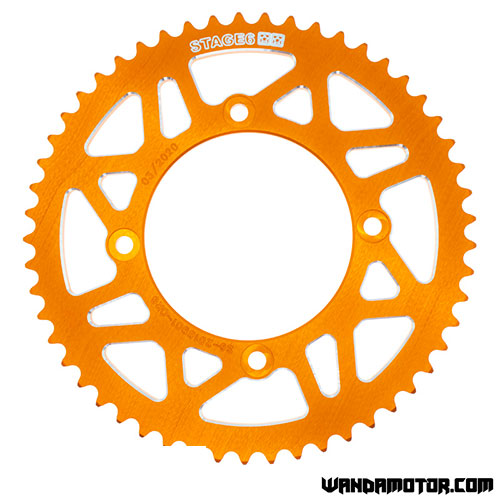 Rear sprocket Stage6 Beta RR 53h orange